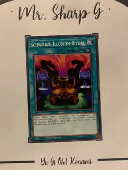 SCHWARZE-ILLUSION-RITUAL - 1. AUFLAGE LDS1-DE048 DEUTSCH Yu-Gi-Oh! CARD COMMON - Image 3