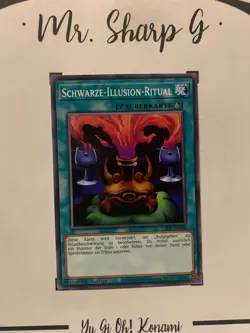 SCHWARZE-ILLUSION-RITUAL - 1. AUFLAGE LDS1-DE048 DEUTSCH Yu-Gi-Oh! CARD COMMON - Image 4