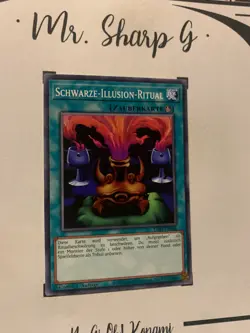 SCHWARZE-ILLUSION-RITUAL - 1. AUFLAGE LDS1-DE048 DEUTSCH Yu-Gi-Oh! CARD COMMON - Image 5