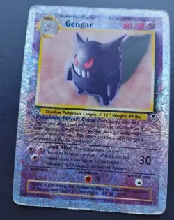 Pokemon Card - Dark Gengar 11/110 Reverse Holo - Legendary Collection-ENG-Played - Image 3