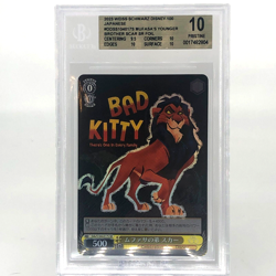 Weiss Schwarz Card BGS 10 Disney 100 S104-017S SR Scar Japanese [Rank A+] - Image 1