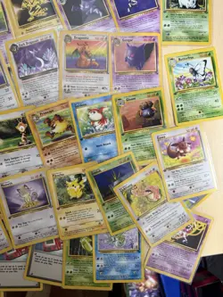 Pokemon Vintage Card Bulk 450+ Cards - First Edition --Base set - LC - Jungle - Image 5