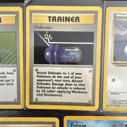 Pokemon Base Set Vintage WOTC Cards Bundle - Image 3