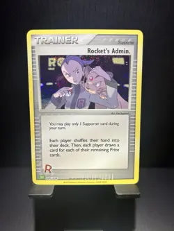 Pokemon Rocket's Admin. (CLV) (26/102) Trading Card Game Classic NM HOLO - Image 1