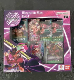 Bandai One Piece Trading Card Game: Illustration Box Volume 4 Sealed Factory - Image 1