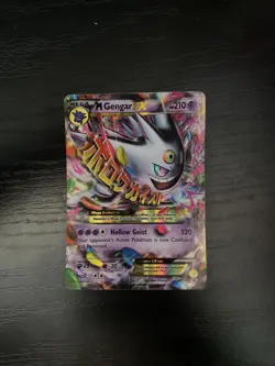 🔥MEGA GENGAR EX - XY166 - Pokemon XY Promo Ultra Rare Card MP - Image 1
