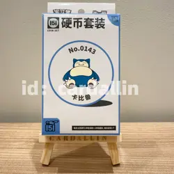 IN STOCK 2025 Pokemon TCG Chinese Card 151 wang 3 packs and coin Snorlax New - Image 1