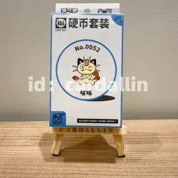 IN STOCK 2025 Pokemon TCG Chinese Card 151 wang 3 packs and coin meowth New - Image 1
