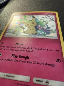 Pokemon Card - Mimikyu Holo Promo SM163 - Sun & Moon - Image 5