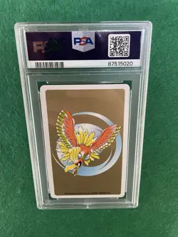 Croconaw 2 of Spades Poker Deck Playing Card PSA 10 Pokemon Gold Ho-oh Back - Image 2