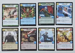 Leaders + Bases (Common Set) 16 Cards - Star Wars Unlimited LOF TCG NM Force Lot - Image 2