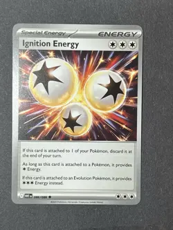 4x Ignition Energy 086/086 Pokemon TCG White Flare Uncommon Cards - NM Playset - Image 1