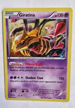 Pokemon TCG Giratina black star Promo XY184 Holo Card - Image 3