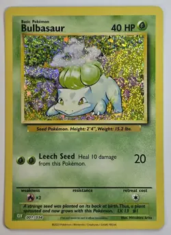 Bulbasaur 001/034 CLV Pokemon Trading Card Game Classic Collection Near Mint NM - Image 1