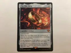 MTG LOTR Tales Of Middle-Earth THE ONE RING NM (BIN) Graded Power - Image 1