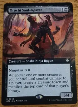 Orochi Soul-Reaver - #058 Reg (Extended Art) Outlaws of Thunder Junction - Mtg - Image 1