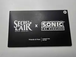 🔥 MTG Secret Lair Sonic Friends & Foes Rainbow Foil - Sealed In-Hand 🪙 Rare 🔥 - Image 1