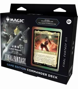 PRESALE Magic: The Gathering Final Fantasy VII Commander Deck - Game Edition - Image 1