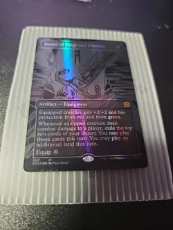 Sword of Forge and Frontier (Oil Slick Raised Foil) Phyrexia: All Will Be One... - Image 1