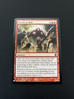 1x MTG - World at War - Rise of the Eldrazi, The List - NM - Image 1