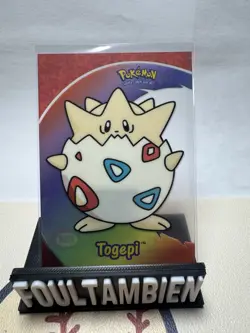 Topps Pokemon Togepi "clear" PC8 BLUE LABEL-- NM - Image 1