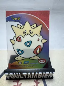 Topps Pokemon Togepi "clear" PC8 BLUE LABEL-- NM - Image 2