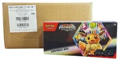 Pokemon Prismatic Evolutions SURPRISE BOX CASE Factory Sealed 6 BOX CASE - Image 1