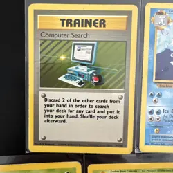 Pokemon Base Set Vintage WOTC Cards Bundle - Image 2