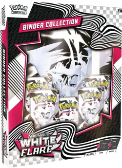 Pokemon White Flare Limited Edition Binder Collection Box NEW~SEALED - Image 1