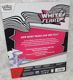 Pokemon White Flare Limited Edition Binder Collection Box NEW~SEALED - Image 2
