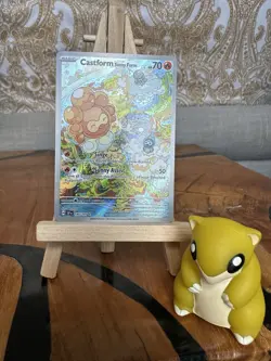 Pokemon Surging Sparks Illustration Rare Holo Castform 195/191 Near Mint - Image 1