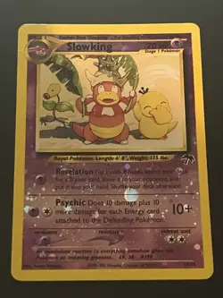 Pokemon Slowking 14/18 WotC Southern Islands Reverse Holo Promo ModeratelyPlayed - Image 1