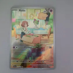 Ralts 211/198 Scarlet & Violet Base Illustration Rare Pokemon NM - Image 1