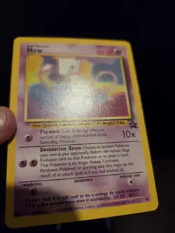 Pokemon TCG Mew 8 Black Star Promo Regular WOTC 🌟🌟🌟 - Image 2