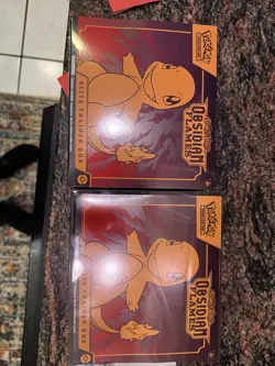 Pokemon TCG Obsidian Flames Elite Trainer Box ETB X2 Sealed - Image 1