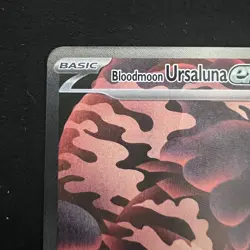Pokemon Bloodmoon Ursaluna ex 168/131 Prismatic Evolutions Holo - Image 4