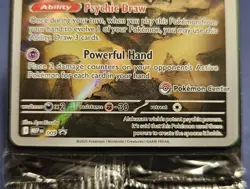 Pokemon Mega Evolutions Pokemon Center Stamped Alakazam 009 ETB Promo Sealed - Image 3