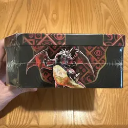 Scarlet and Violet Paldean Fates Charizard Tin Factory Sealed Pokemon TCG - Image 5