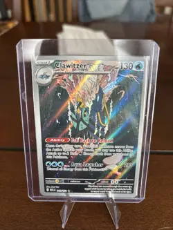 Pokemon CLAWITZER 141/132 - Mega Evolution - ILLUSTRATION RARE - MINT - Image 1