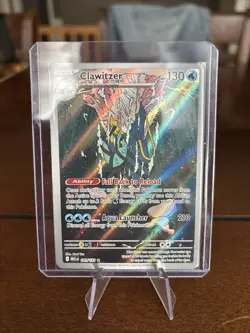 Pokemon CLAWITZER 141/132 - Mega Evolution - ILLUSTRATION RARE - MINT - Image 2