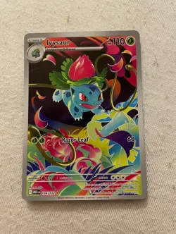 Ivysaur Illustration Rare 134/132 Pack Fresh Mega Evolution Pokemon TCG English - Image 1