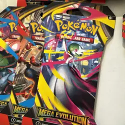 NEW Sealed Pokemon TCG Mega Evolution Sleeved Booster Packs - x10 Booster Packs - Image 5
