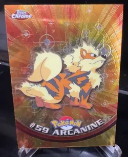 2000 Topps Chrome Pokemon TV Animation Edition Arcanine #59 - Image 1