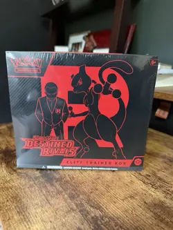 Pokemon Destined Rivals Elite Trainer Box ETB New In Box. In Hand. Sealed! - Image 1