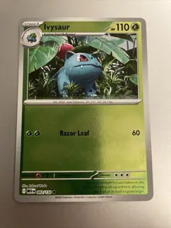 Ivysaur 002/132 - Reverse Holo - Pokemon TCG: Mega Evolution - Ships PWE - Image 1