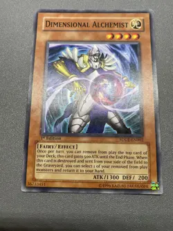 Yu-Gi-Oh! Dimensional Alchemist Common 1st Edition SDDE-EN002 HP - Image 1
