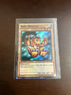 Yu-Gi-Oh Baby Dragon LCJW-EN006 Super Rare 1st Edition - Image 1