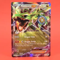 Pokemon TCG English Card XY Black Star Promo XY73 Rayquaza EX Holo - Image 1
