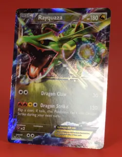 Pokemon TCG English Card XY Black Star Promo XY73 Rayquaza EX Holo - Image 4