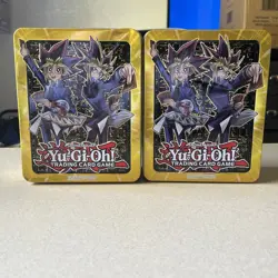 Yu-Gi-Oh! TCG Card two Mega Tins Full Of Of First Generation Cards - Image 1